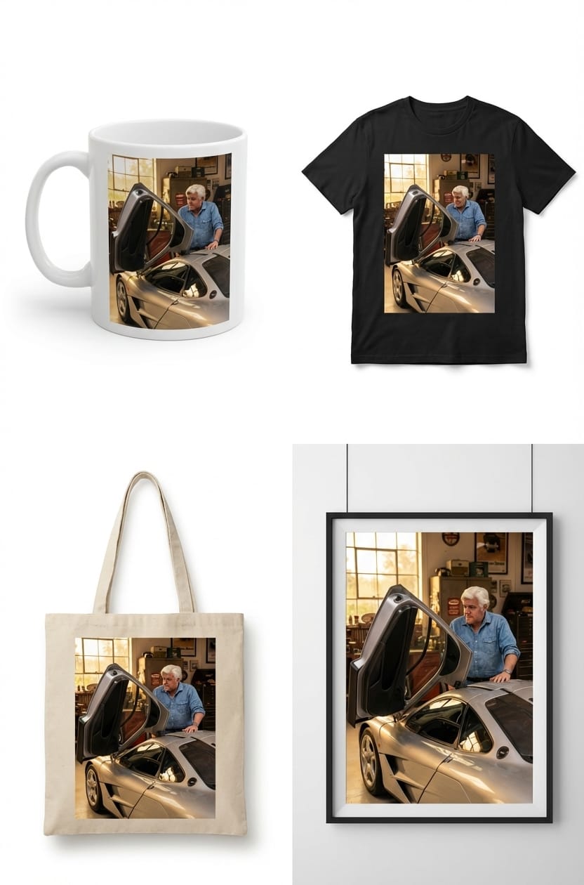 Merchandise mockup preview