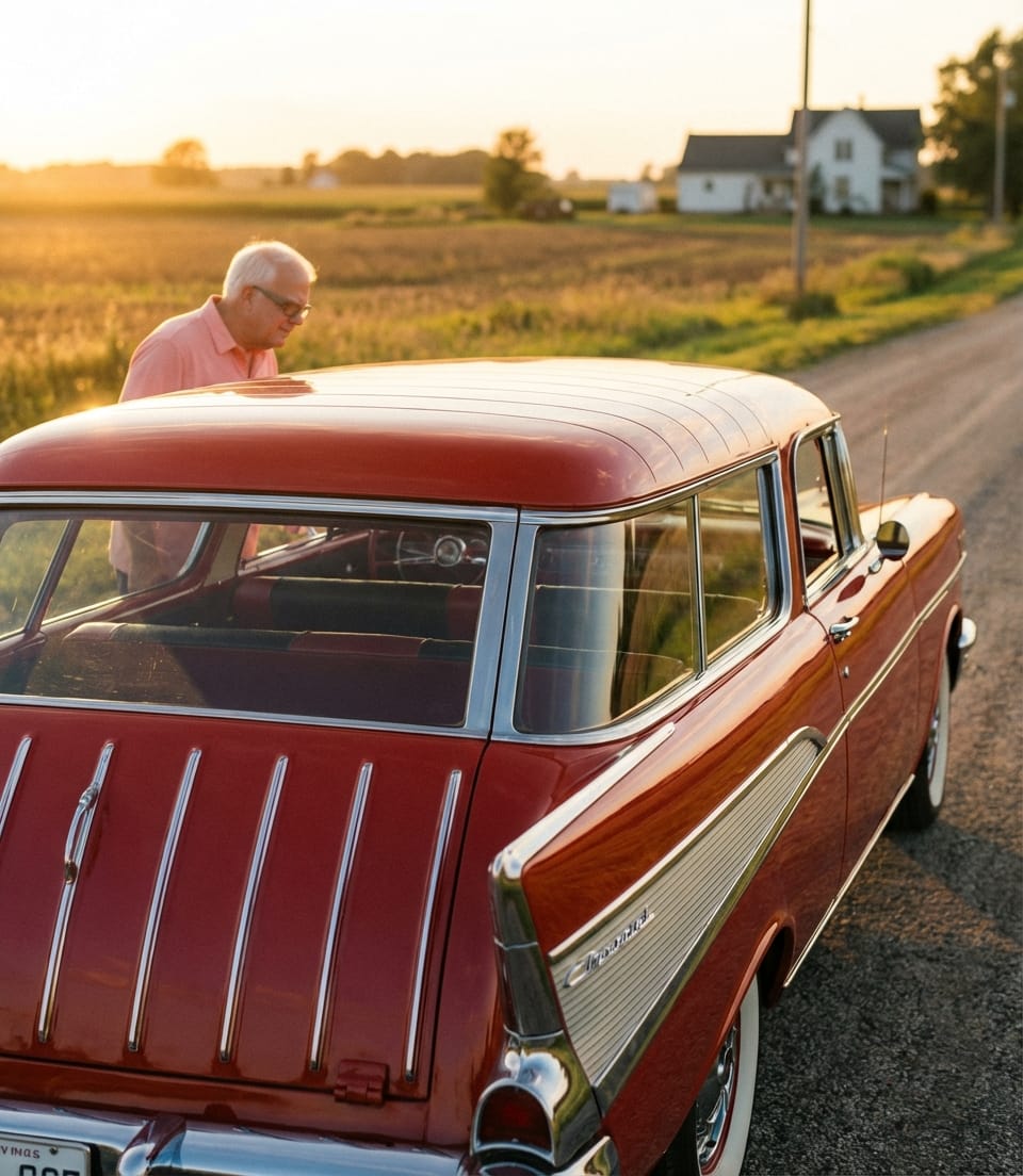 Harvey Hoover and the Matador Red 1957 Chevrolet Nomad He Never Stopped Wanting