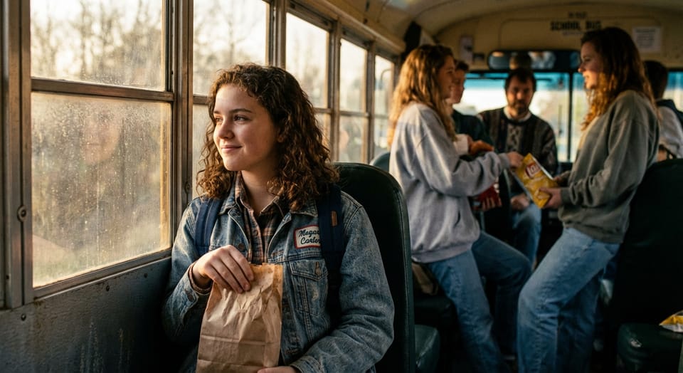 Megan Carter and the 1992 Yellow School Bus That Made Any Trip Feel Like an Event