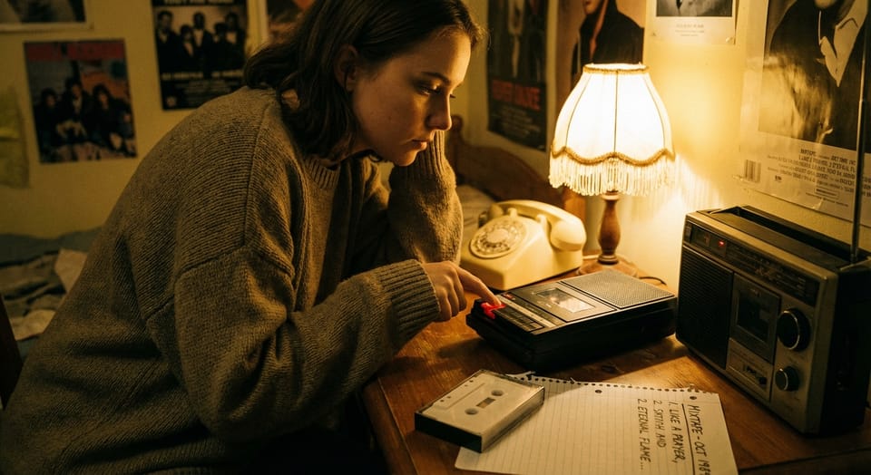 Rachel Simmons and the Blank Cassette Tape That Asked for Perfect Timing (1989)