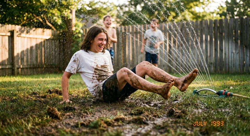 Brian Foster and the 1993 Sprinkler That Turned the Yard Into a Mud Pit