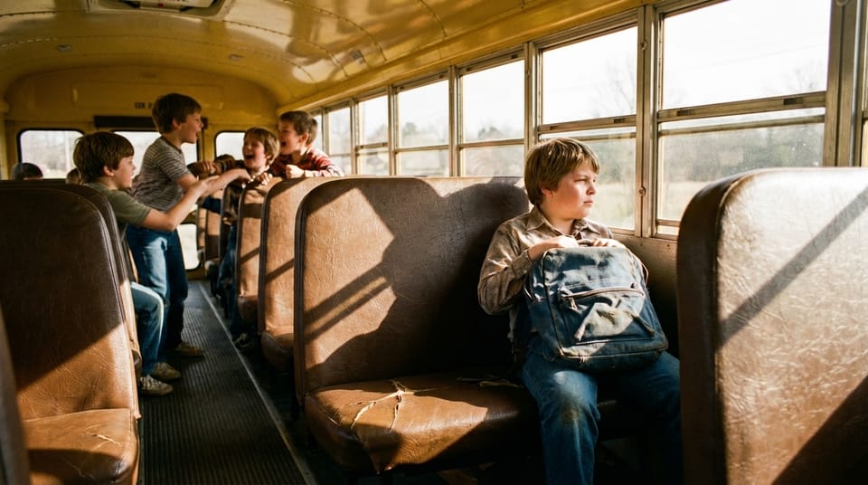 Scott Brooks and the Cracked Brown Vinyl Seats of a Late-1980s Yellow School Bus