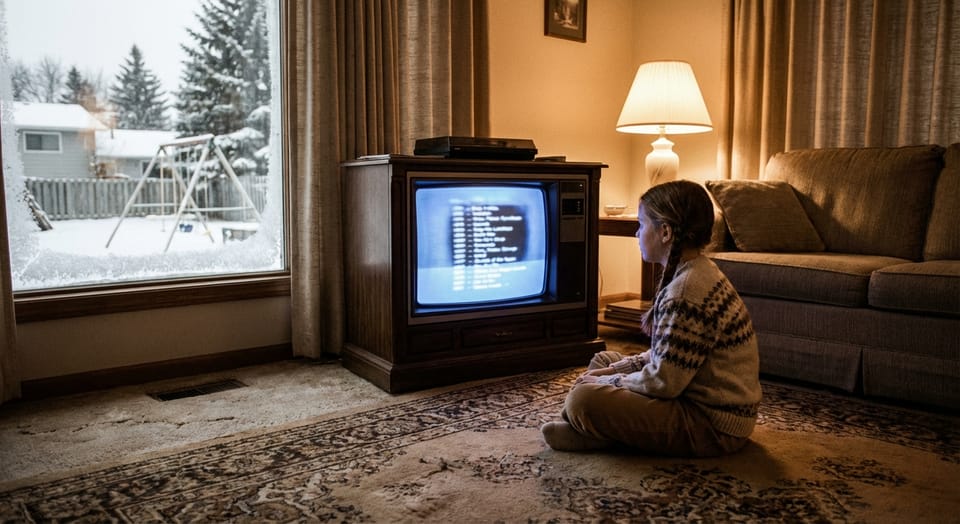 Megan Carter and the Morning Our School Name Finally Scrolled By (1994)