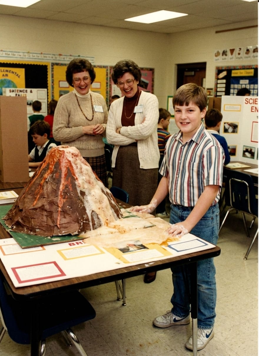 Kevin Ross and the 1991 Science Fair Volcano That Went Too Big