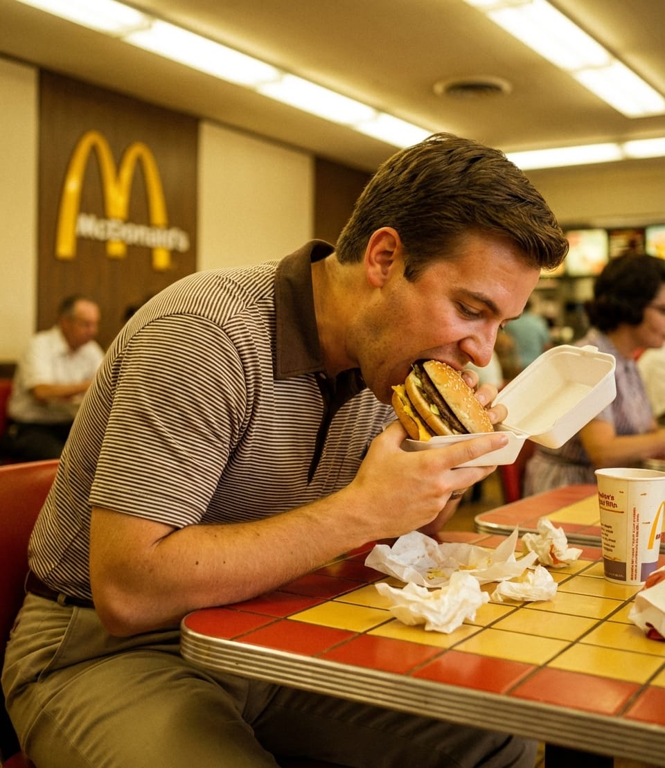 Harvey and the First Big Bite: Meeting the Brand-New Big Mac in 1967