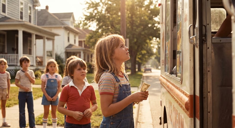 Laura Bennett and the Late-’70s Ice Cream Truck Bell You Could Hear for Blocks
