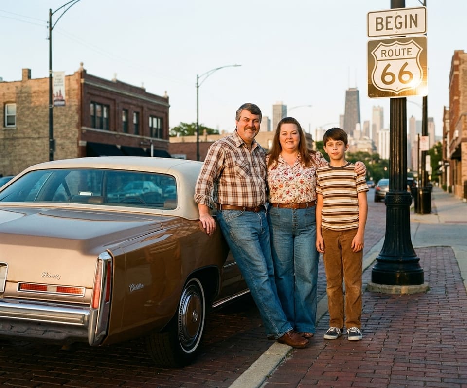 Marty Wife Kim Zackary and the Autumn Beige ’78 Cadillac: Our Route 66 Promise Kept