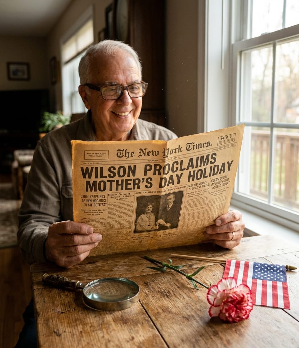 Harvey and the May 9, 1914 Newspaper That Made Mother’s Day Official