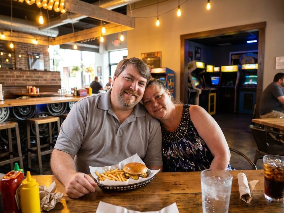 Marty Bostick’s 2014 Lunch Date: Burgers at Paramount and a Retro Arcade in Birmingham