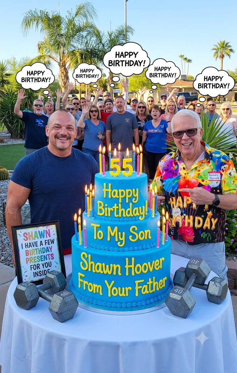 Shawn Hoover and Father Harvey’s “Way Back Machine” Birthday Love for June 23, 2026