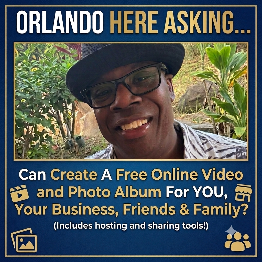 Check Out Orlando's Video & Photo Online Album... Can He Create A Free Album For You?