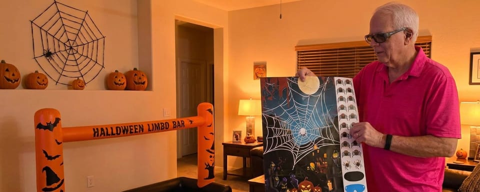 Harvey Silver Fox and the Very Affordable $5 Halloween Games From Amazon
