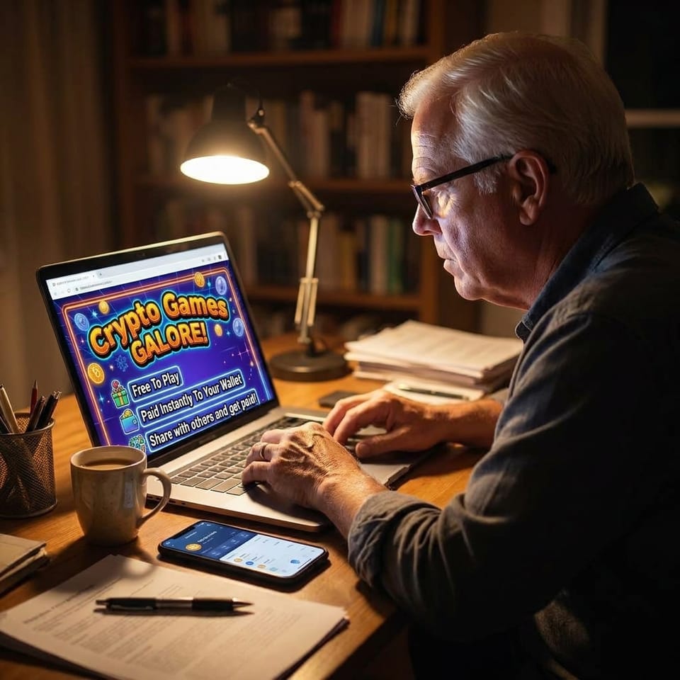 Harvey Silver Fox and the Night “Crypto Games GALORE” Felt Like a Door Swinging Open
